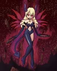 blonde_hair colette_brunel corruption demon demon_girl female_only femsub monster_girl mythkaz red_eyes succubus tales_of_(series) tales_of_symphonia rating:Questionable score:17 user:mythkaz