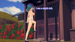 bottomless breasts dialogue female_only femsub green_hair hypnotized_walking mantra mustardsauce nipples nude officer_jenny panties pokemon pokemon_(anime) policewoman solo text topless rating:Explicit score:2 user:Bootyhunter69