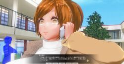 3d breasts brown_eyes brown_hair custom_maid_3d_2 dialogue empty_eyes expressionless female_only femsub huge_breasts kamen_writer_mc rika_(made_to_order) text translated rating:Questionable score:7 user:laststand0810