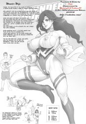 aware breasts clothed dc_comics earrings father_and_son hard_translated kakugari_kyoudai milf mother_and_son nipples see-through text translated wonder_woman rating:Explicit score:7 user:Bootyhunter69