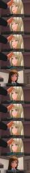 3d absurdres breasts brown_hair celica_(mc_trap_town) chelsea_(mc_trap_town) comic custom_maid_3d_2 dialogue expressionless eye_roll female_only femsub hypnotized_hypnotist kamen_writer_mc large_breasts long_hair mc_trap_town screenshot symbol_in_eyes tagme tech_control text white_hair xlmpth rating:Safe score:18 user:Xlmpth