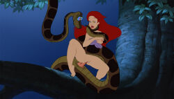 ariel bestiality breasts coils deliciousmancub disney double_penis femsub hypnotic_eyes kaa kaa_eyes maledom penis princess sex snake snake_penis the_jungle_book the_little_mermaid vaginal rating:explicit score: user:kaaxmancub