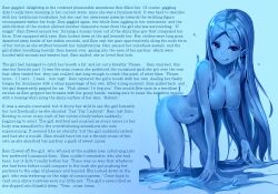 blue_hair bottomless breasts caption caption_only female_only femdom goo_girl grima180_(manipper) happy_trance large_breasts long_hair magic manip monster_girl nude paseri slime text topless rating:Questionable score:189 user:Grima180