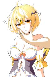  blonde_hair breasts chin_hold coin dazed empty_eyes etlabsotwe femsub hololive mel_yozora pendulum virtual_youtuber  rating:safe score: user:za_furu