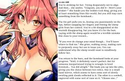 caption caption_only cleavage fate_(series) femdom kitsune_girl large_breasts male_pov manip overlordmiles_(manipper) pov_sub red_hair tamamo_no_mae text wisespeak rating:Explicit score:21 user:OverlordMiles