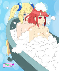  bathing blonde_hair femdom femsub laprasking multiple_girls nintendo pyra_(xenoblade) red_hair shampoo sheba_(xenoblade) xenoblade_chronicles xenoblade_chronicles_2 yuri  rating:questionable score: user:sluggy_free