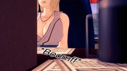 aware blonde_hair breasts clothed dogdog english_text female_only naruto_(series) solo text tsunade rating:Safe score:0 user:Bootyhunter69