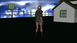3d boots brown_hair female_only military_uniform short_hair smoke text the_mad_prince rating:Questionable score:1 user:TheMadPrince
