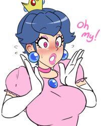 blue_hair blush breasts crossdressing crown earrings feminization fire_emblem fire_emblem_mystery_of_the_emblem gloves heart heart_eyes jewelry large_breasts lipstick makeup male_only malesub marth memory_lapse nintendo opera_gloves pink_eyes princess princess_peach princessification sealguy solo super_mario_bros. sweat symbol_in_eyes text rating:Safe score:137 user:Ex_Mastermind