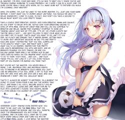 azur_lane bare_shoulders blush bragging breasts caption caption_only dido_(azur_lane) doll dress earrings female_only femdom hairband huge_breasts hypnotic_breasts hypnotic_voice jewelry large_breasts large_hips long_hair looking_at_viewer maid manip open_mouth pdxen pink_eyes pov pov_sub shiny_skin silver_hair sleep_command smile ta75_(manipper) text thick_thighs thighhighs thighs turning_the_tables underboob rating:Safe score:221 user:TA75