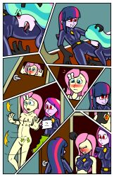 blue_hair blush bottomless breasts comic corruption dinaranger equestria_girls erect_nipples femdom femsub fluttershy gloves green_hair harem long_hair multicolored_hair my_little_pony nude open_mouth personification pink_hair princess_cadance princess_celestia purple_hair shennanigma slime straight-cut_bangs tongue tongue_out topless torn_clothes twilight_sparkle yuri rating:Questionable score:30 user:TheGoodShank