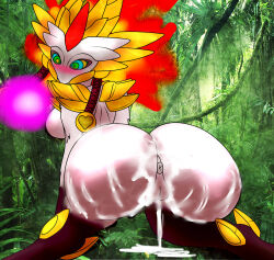 alternate_costume anal anus armor ass ass_focus blush bottomless cum cum_in_ass cum_on_ass femsub flame happy_trance huge_ass hypnotic_orb kaa_eyes kindred_(league_of_legends) kneeling league_of_legends looking_back mask orb pussy pussy_juice sex zarvex3 rating:Explicit score:10 user:Zarvex3