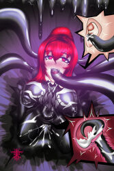 absurdres brain_injection breasts cervix_penetration cum erect_nipples female_only heart heart_eyes large_breasts marvel_comics masturbation navel original red_eyes red_hair rikatsuky spider-man_(series) super_hero symbiote symbol_in_eyes venom_(marvel) rating:Explicit score:31 user:sk00