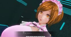 3d breasts brown_hair custom_maid_3d_2 empty_eyes expressionless femsub kamen_writer_mc large_breasts maid maid_headdress orange_eyes rika_(made_to_order) tagme text translated xenon3131_mc rating:Questionable score:3 user:L12@