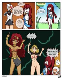 age_of_calamity bare_legs blonde_hair bottomless breasts breath_of_the_wild comic dancer dialogue elf elf_ears empty_eyes femdom femsub fish_girl furry gerudo happy_trance harem_outfit idpet impa legs long_hair mipha nintendo nude princess princess_zelda purah pussy queen red_hair resisting smile tech_control text the_legend_of_zelda topless urbosa white_hair zora rating:Explicit score:43 user:IDPet