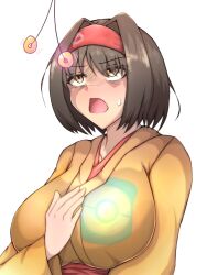 black_hair blush breasts coin doshiroto erika_(pokemon) femsub nintendo open_mouth pendulum pokemon pokemon_firered_and_leafgreen short_hair sweat rating:Questionable score:22 user:Mattlau04