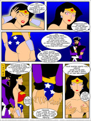 black_hair breasts captain_sinbad_(dc) comic dc_comics dialogue empty_eyes expressionless femsub glowing glowing_eyes jimryu large_breasts long_hair maledom super_hero text topless western wonder_woman rating:Questionable score:64 user:hypno