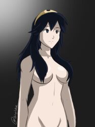 blue_hair bottomless breasts crisplukae empty_eyes female_only femsub fire_emblem fire_emblem_awakening lucina nintendo nude princess standing standing_at_attention super_smash_bros. topless rating:Questionable score:56 user:OrangeJuicestice
