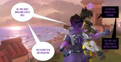 3d absurdres empty_eyes expressionless female_only femdom femsub ljublana overwatch sombra_(overwatch) tech_control text tracer rating:Questionable score:27 user:LJUBLANA