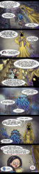 absurdres black_hair book comic crown dialogue eddlai608 jewelry mind_flayer money red_eyes text wholesome yellow_eyes rating:Safe score:9 user:anonlv000