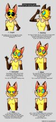amber_(surrealatorium) before_and_after cat_girl comic dazed drool female_only femsub furry happy_trance kaa_eyes multiple_views one_eye_open original ping resisting sequence surrealatorium text rating:Questionable score:42 user:ScottTheWozz