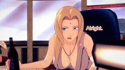 aware beer blonde_hair breasts brown_eyes clothed dialogue dogdog english_text female_only naruto_(series) solo text tsunade rating:Safe score:0 user:Bootyhunter69