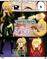 awakening barefoot blonde_hair breasts censored claws drool evil_smile fate_testarossa feet femdom femsub futanari futasub glowing glowing_eyes happy_trance hayate_yagami idpet latex loincloth long_hair magical_girl_lyrical_nanoha monkey_girl nanoha_takamachi penis pet_play rubber short_hair side_ponytail smile squatting tail text trance_break transformation whitewash_eyes rating:Explicit score:20 user:IDPet