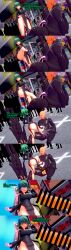 aware bald basenokim bottomless censored clothed dialogue english_text fat green_eyes green_hair one_punch_man penis stepped_on surprised tatsumaki_(one_punch_man) text ugly_bastard upskirt rating:Explicit score:5 user:Bootyhunter69