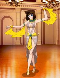 breasts brown_hair dancer dancing dead_source egyptian empty_eyes erect_nipples feet femsub gladiator_sandals happy_trance harem_outfit jimryu large_breasts sandals see-through short_hair tea_gardner yu-gi-oh! rating:Questionable score:157 user:Mindwipe