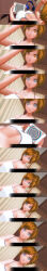 3d absurdres breasts comic custom_maid_3d_2 drool empty_eyes femsub hard_translated kamen_writer_mc large_breasts rika_(made_to_order) symbol_in_eyes tech_control text translated rating:Safe score:20 user:Salinus