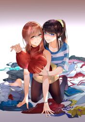 bottomless breast_sucking breasts comic cosplay duokuma exposed_chest female_only femsub ghost groping hyoui_lover large_breasts masturbation multiple_girls nude orgasm original possession tagme topless underwear undressing yuri rating:Explicit score:65 user:L12@