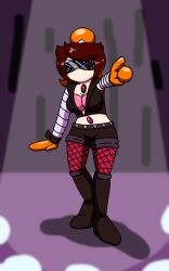 antenna bomberman_(series) hellfire_(hellfiredancing) hypnoshades nintendo original punk robot_girl splatoon supertechno324 tech_control visor rating:safe score: user:supertechno324