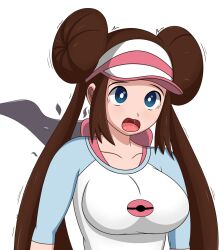 blue_eyes bottomless brown_hair double_hair_bun drool eye_roll femsub hair_buns hat haunter migirider nintendo open_mouth pokemon pokemon_(creature) pokemon_black_and_white_2 possession rosa_(pokemon) surprised twintails white_background rating:Questionable score:52 user:desmadrex