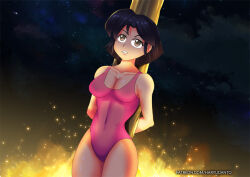 akane_tendo blue_hair brown_eyes female_only femsub haryudanto one-piece_swimsuit ranma_1/2 short_hair swimsuit rating:Questionable score:23 user:HypnoticLunatic