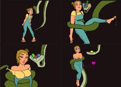 barefoot bottomless breasts coils colorrings comic crotch_rub disney feet femsub fingering hair_buns happy_trance hypnotic_eyes jeans kaa kaa_eyes nipples original sandals snake spiral_eyes symbol_in_eyes t-shirt tail_sex the_jungle_book topless rating:Explicit score:43 user:golead