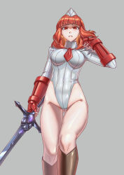  celica_(fire_emblem) fire_emblem fire_emblem_echoes leebigtree leotard nintendo shadaloo_dolls street_fighter sword tagme weapon  rating:questionable score: user:xotoj