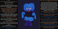 ahegao alien alien_girl blue_skin blush breasts caption cat_girl crystalred dialogue dog_girl empty_eyes enemy_conversion eye_roll female_only femsub jjmayoboy_(manipper) manip nipples open_mouth solo star_wars tagme tech_control tentacles text tongue tongue_out topless twi'lek twintails rating:Questionable score:102 user:JJMayoBoy