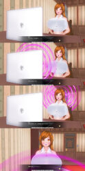 3d breasts comic custom_maid_3d_2 female_only femsub instant_loss kamen_writer_mc laptop large_breasts rika_(made_to_order) tagme text translated rating:Questionable score:39 user:Hypno-slave
