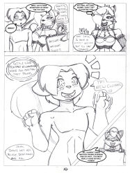 absurdres comic crazycowproductions feminization femsub furry greyscale happy_trance luka_morgan maledom malesub monochrome original text traditional transformation transgender victorian_franklin rating:Questionable score:18 user:crazycowproductions