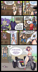 absurdres agatha back_to_the_future bare_legs biker_(pokemon) bikini_bottom blonde_hair boots collar comic cynthia dark_skin dialogue espeon fake_animal_ears fake_tail femsub galarian_zigzagoon gengar glasses hypnolion hypnotic_accessory iris jacket jean_shorts knee-high_boots leather legs long_hair lorelei maledom motorcycle necklace nintendo open_clothes panties pokeball pokemon pokemon_(anime) pokemon_black_and_white pokemon_diamond_pearl_and_platinum pokemon_firered_and_leafgreen pokemon_heartgold_and_soulsilver professor_ivy purple_hair red_eyes red_hair sabrina short_shorts sling_bikini tech_control text time_travel trubbish twintails underwear rating:Questionable score:73 user:Hypnolion