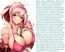 breasts caption caption_only cleavage femdom god_eater huge_breasts hypsubject_(manipper) kanon_daiba looking_at_viewer manip masturbation_command orgasm_command paizuri penis pov pov_sub sexually_suggestive simulated_paizuri text rating:Questionable score:102 user:HypnoShy