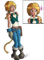 absurdres blonde_hair blue_eyes boots crystal expressionless final_fantasy final_fantasy_ix long_hair male_only malesub mysticdreamerzero_(colorist) open_mouth pendulum rutilus spiral_eyes symbol_in_eyes tail tongue tongue_out zidane_tribal rating:Safe score:18 user:MDZer0