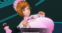 3d breasts brown_hair custom_maid_3d_2 femsub kamen_writer_mc large_breasts maid maid_headdress orange_eyes rika_(made_to_order) smile tagme text translated xenon3131_mc rating:Questionable score:2 user:L12@