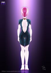 bodysuit breasts collar drone female_only femsub large_breasts latex my_hero_academia ochaco_uraraka original standing standing_at_attention tech_control the_dai_li rating:Questionable score:95 user:TDL