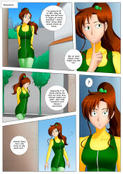 absurdres brown_hair comic green_eyes long_hair oo_sebastian_oo ponytail sailor_jupiter sailor_moon_(series) surprised text rating:safe score: user:daveyboysmith9