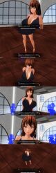 3d absurdres breasts brown_hair custom_maid_3d_2 dialogue female_only kamen_writer_mc reiko_(kamen_writer_mc) text translated rating:Questionable score:7 user:Amazingbrahjr