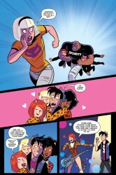 animal_ears archie_(series) black_hair blonde_hair blush comic femsub glowing glowing_eyes happy_trance harem josie_and_the_pussycats josie_mccoy jughead_(2015) magic melody_valentine multiple_girls official red_hair sabrina_(archie) text valerie_smith western rating:Safe score:14 user:HollyDolly