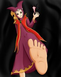 absurdres barefoot blackwidowx empty_eyes feet femsub final_fantasy final_fantasy_v foot_focus krile_baldesion possession stepped_on rating:questionable score: user:blackwidow69x