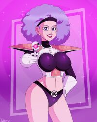 alternate_costume animated animated_gif blue_hair bulma_briefs corruption dragon_ball dragon_ball_z evil_smile female_only femdom large_breasts memetic_control polmanning pov pov_sub raygun shoulder_pads story tech_control rating:Questionable score:78 user:solddate