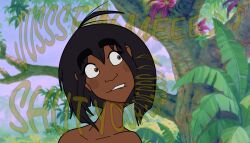  disney hungrykaa hypnotic_audio hypnotic_music male_only malesub mowgli text the_jungle_book  rating:safe score: user:hungrykaa